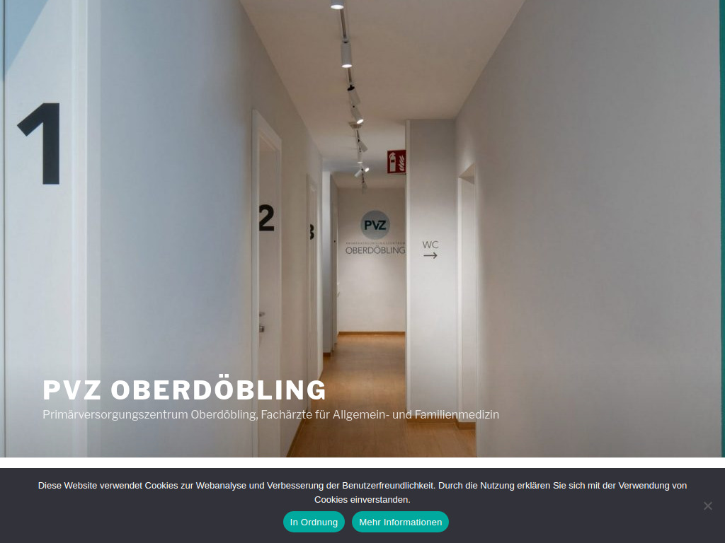 Website von Gruppenpraxis Oberdöbling GmbH in Wien