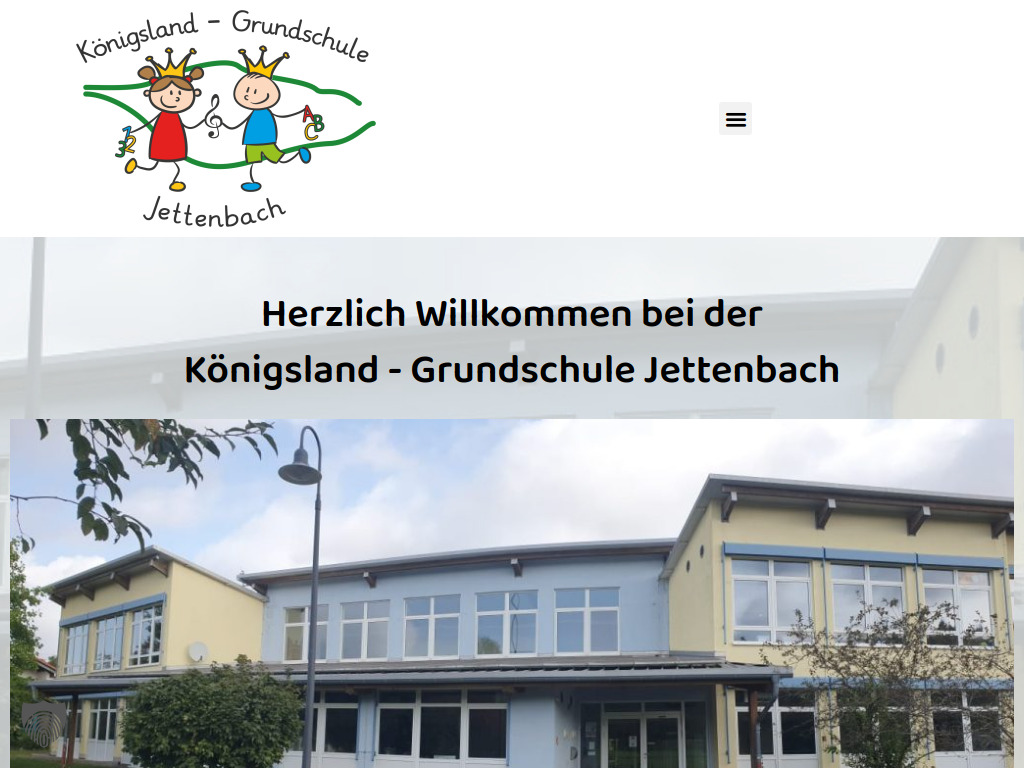 Website von Königsland Grundschule Jettenbach in Jettenbach