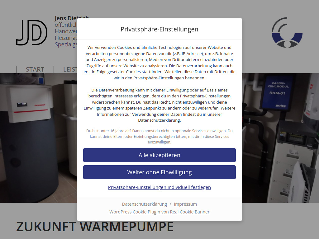 Website von ROHN & Co. GmbH in Paitzdorf