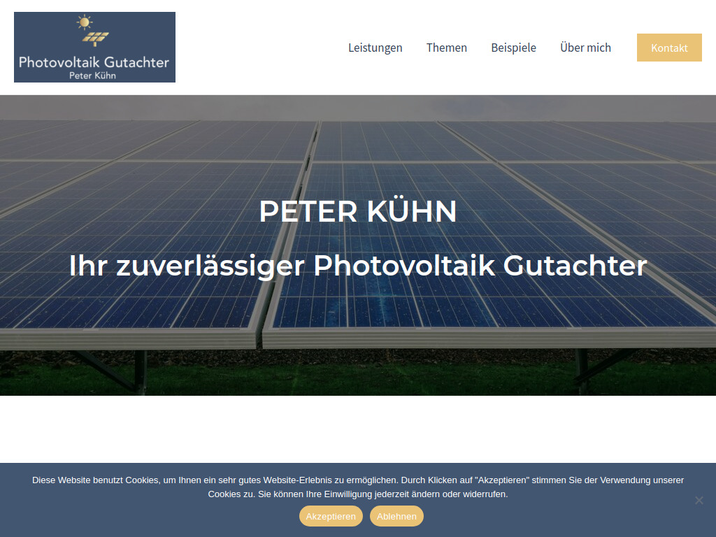 Website von Peter Kühn in Pegau