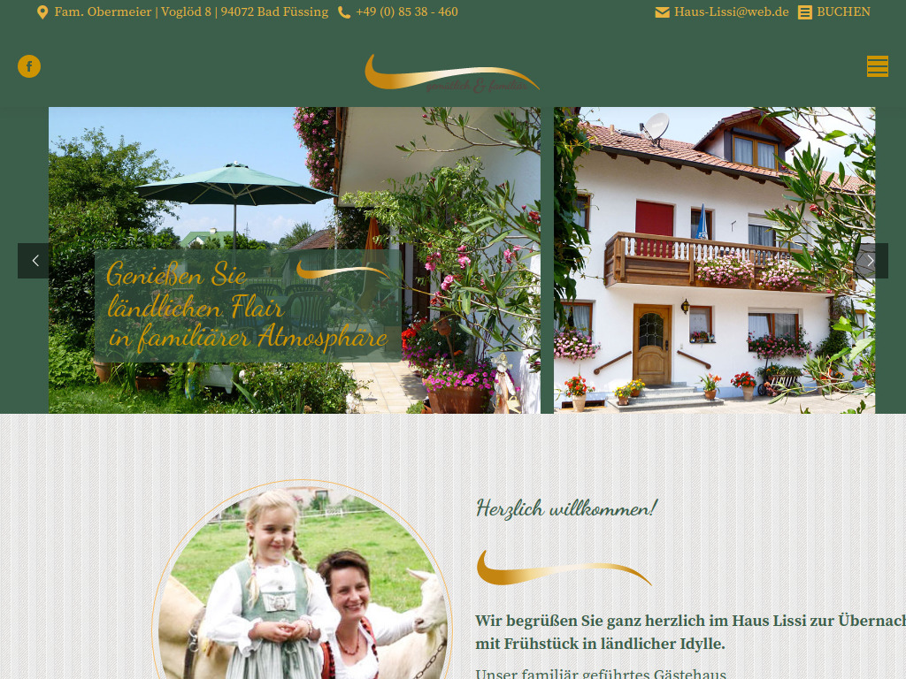 Website von Gerhard Obermeier in Bad Füssing