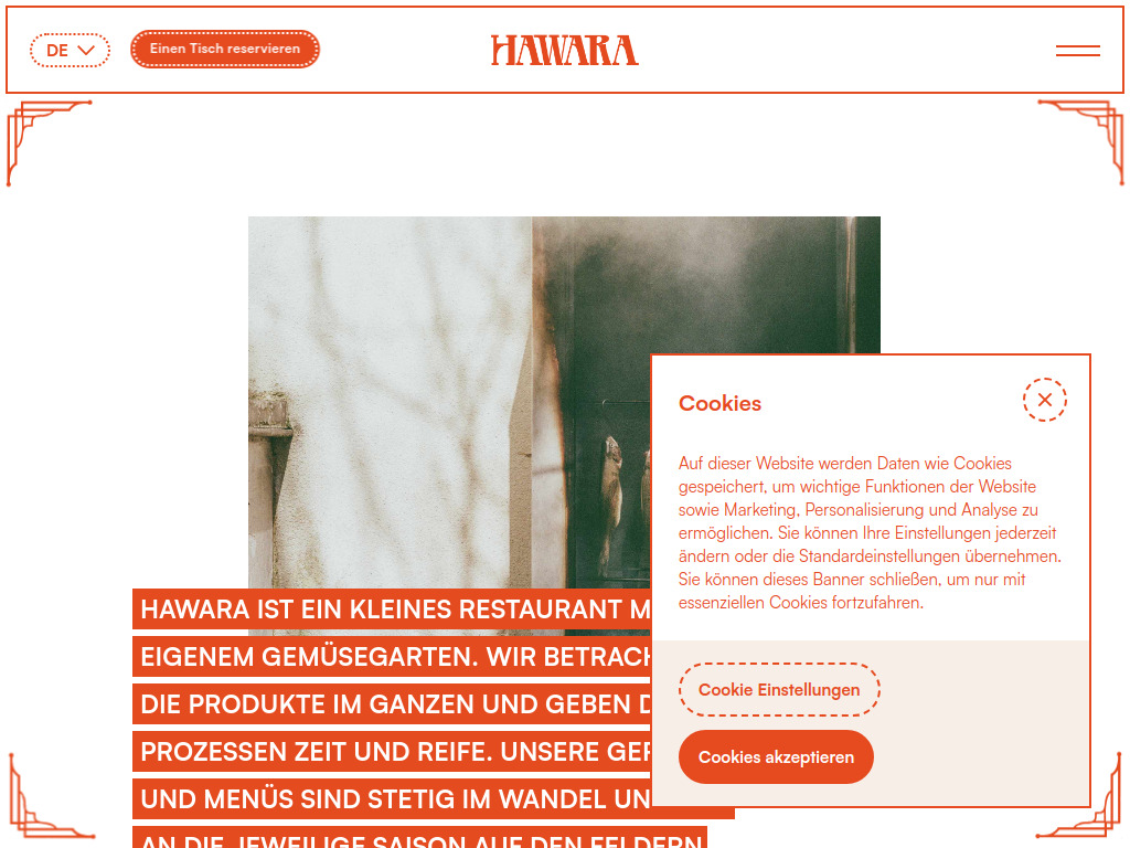 Website von Hawara GbR in Freiburg