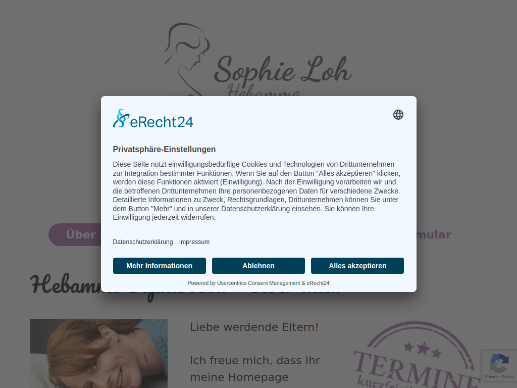 Website von Sophie Loh in Oldenburg