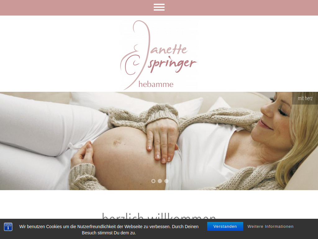 Website von Janette Springer in Sehnde