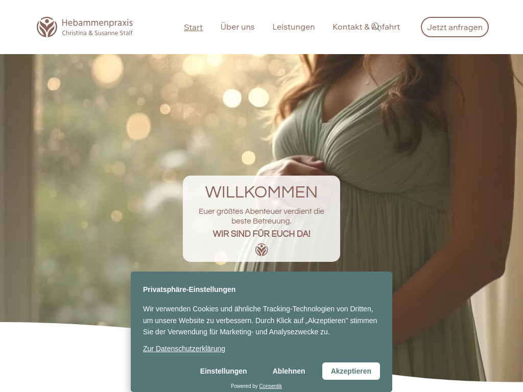 Website von Christina Stalf & Susanne Stalf in Ketsch