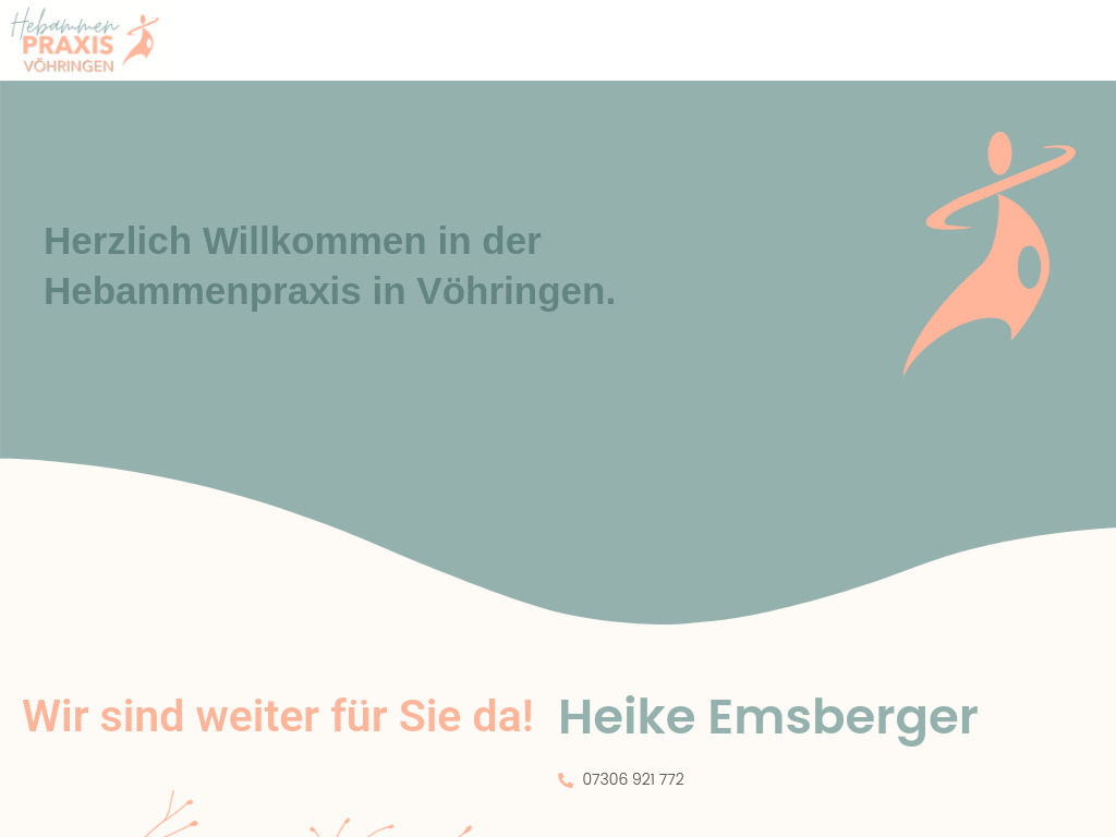 Website von hebammenpraxis-voehringen in Vöhringen
