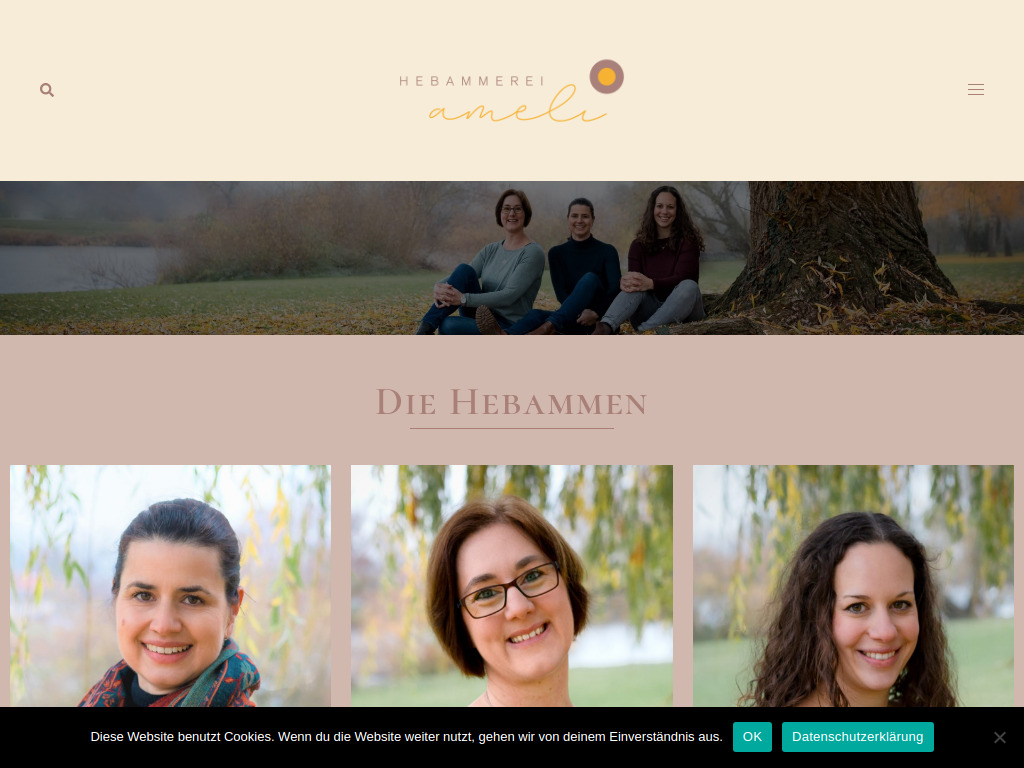 Website von Hebammen in Praxisgemeinschaft Miltenberg GbR in Miltenberg