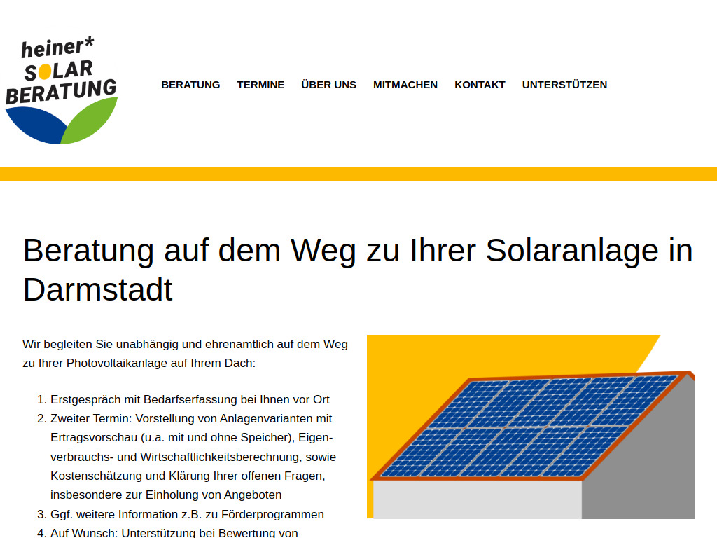 Website von BUND Kreisverband Darmstadt in Darmstadt