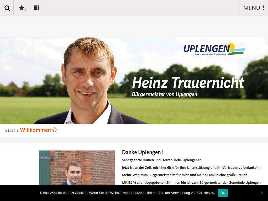 Website von Heinz Trauernicht in Uplengen