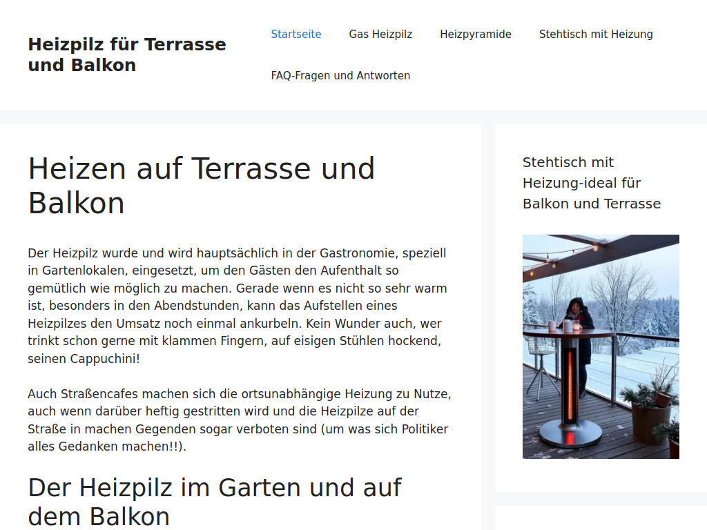 Website von Hubert Hampicke in Berlin