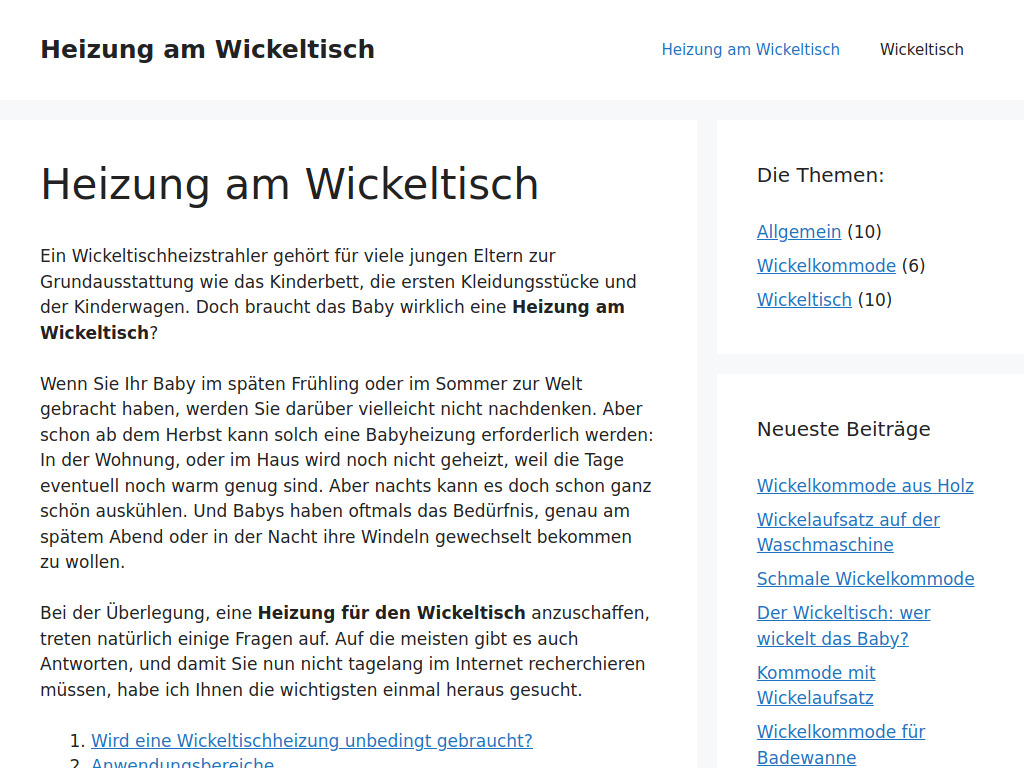 Website von Hubert Hampicke in Berlin