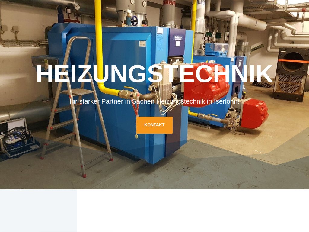 Website von Berezin Haustechnik GmbH in Iserlohn