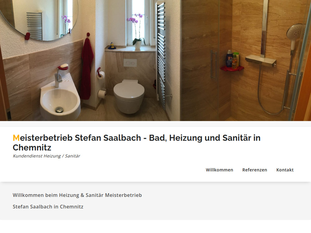 Website von Stefan Saalbach in Chemnitz
