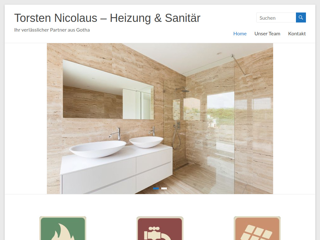 Website von Torsten Nicolaus in Gotha