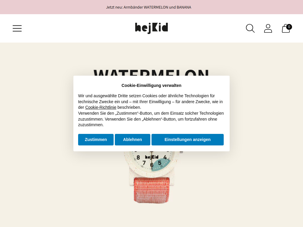 Website von hejkid GmbH in Planegg