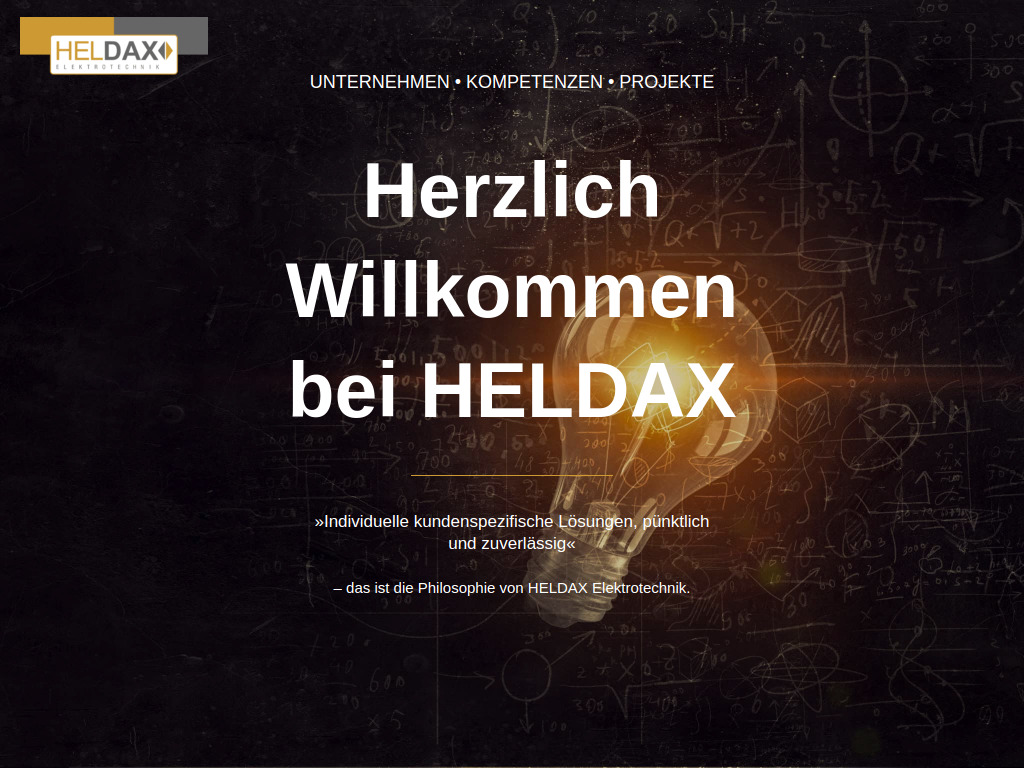 Website von HELDAX in Braunau am Inn