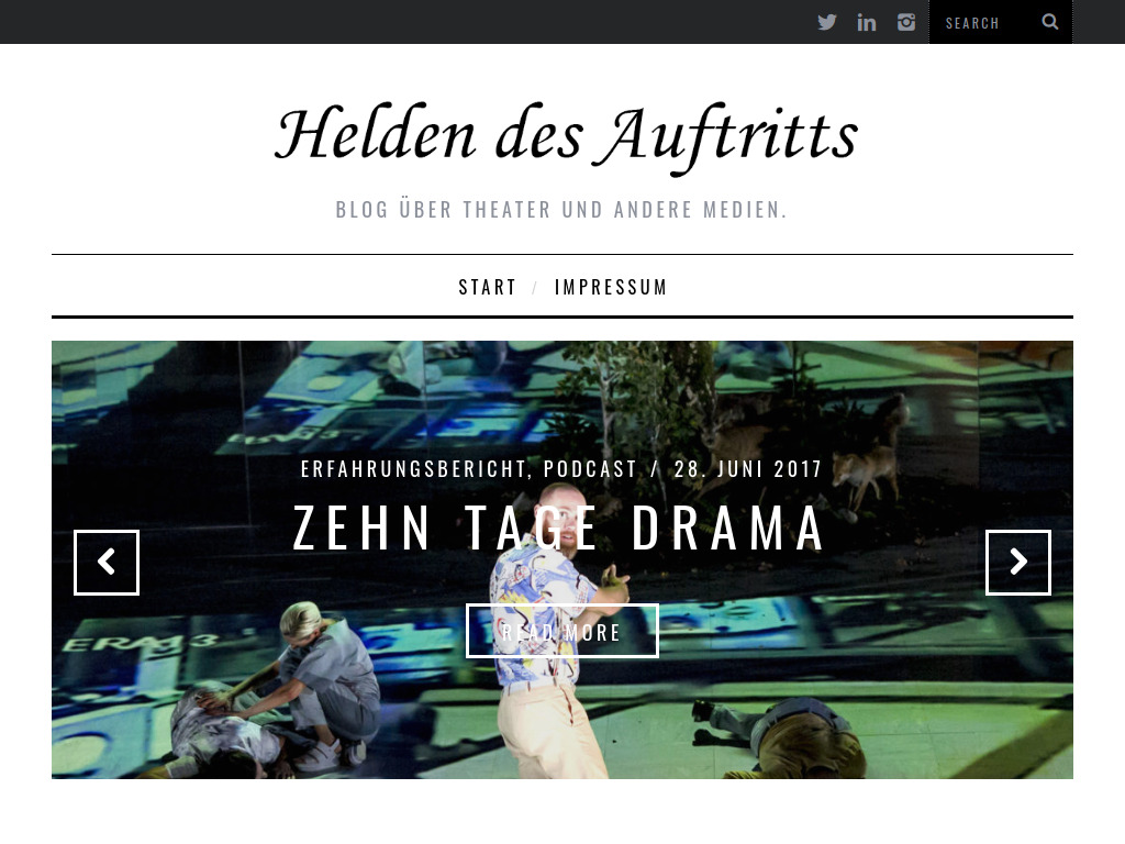 Website von Laura Lucas in Berlin