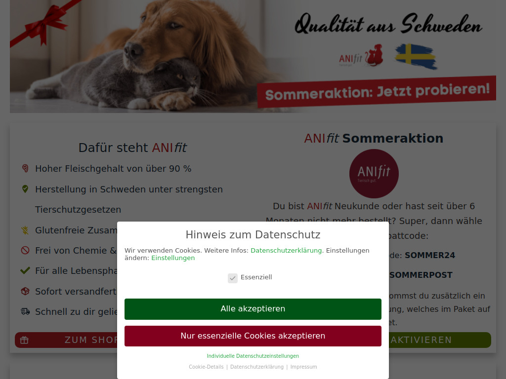 Website von Heldenfutter GmbH in Ostereistedt
