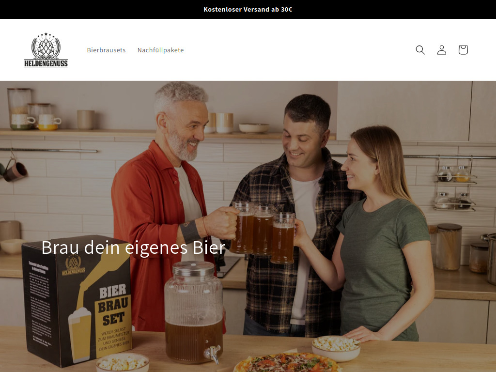 Website von MCC Commerce GmbH in Langerringen
