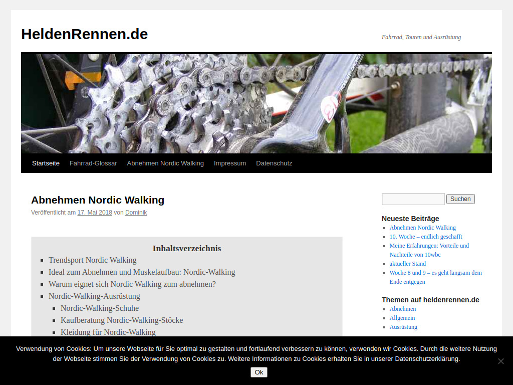 Website von Neue Medien Dominik Hammerschmidt in Saarbrücken