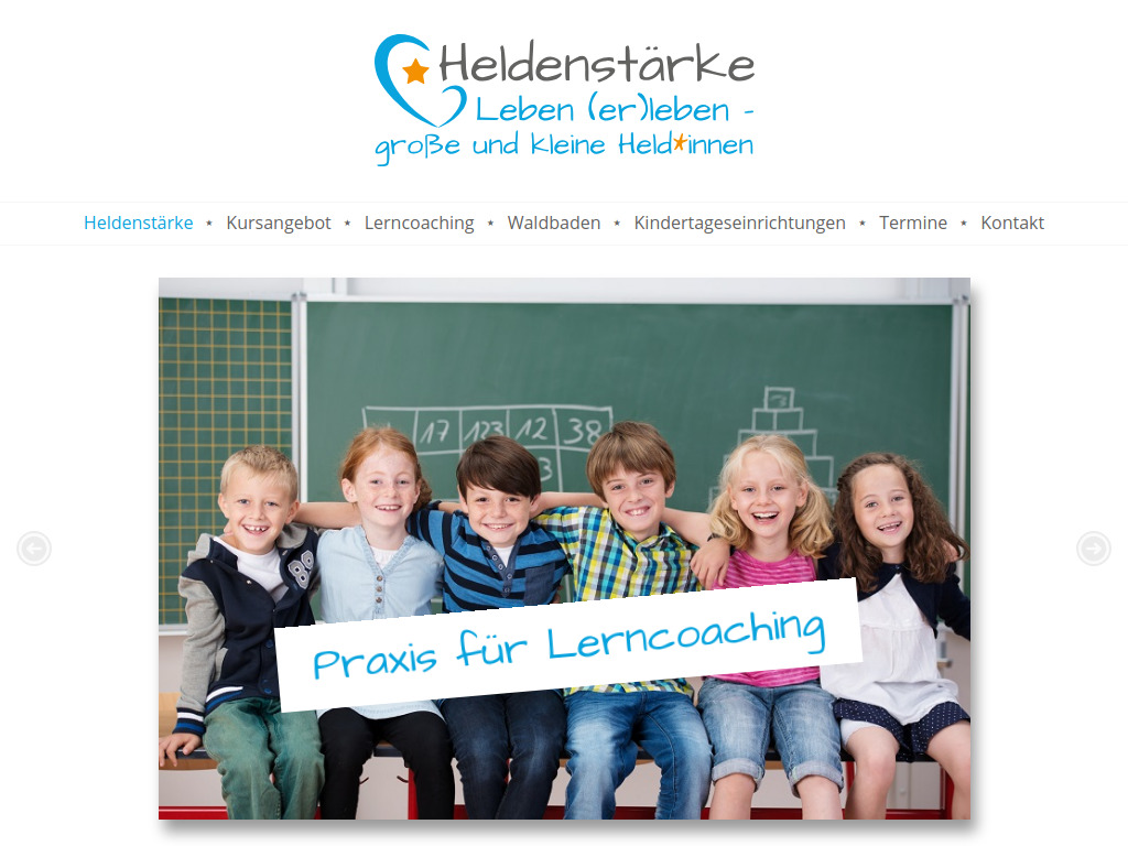 Website von Heldenstärke in Bodenkirchen