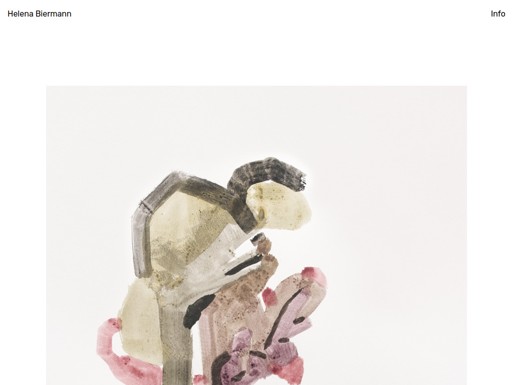 Website von Helena Biermann