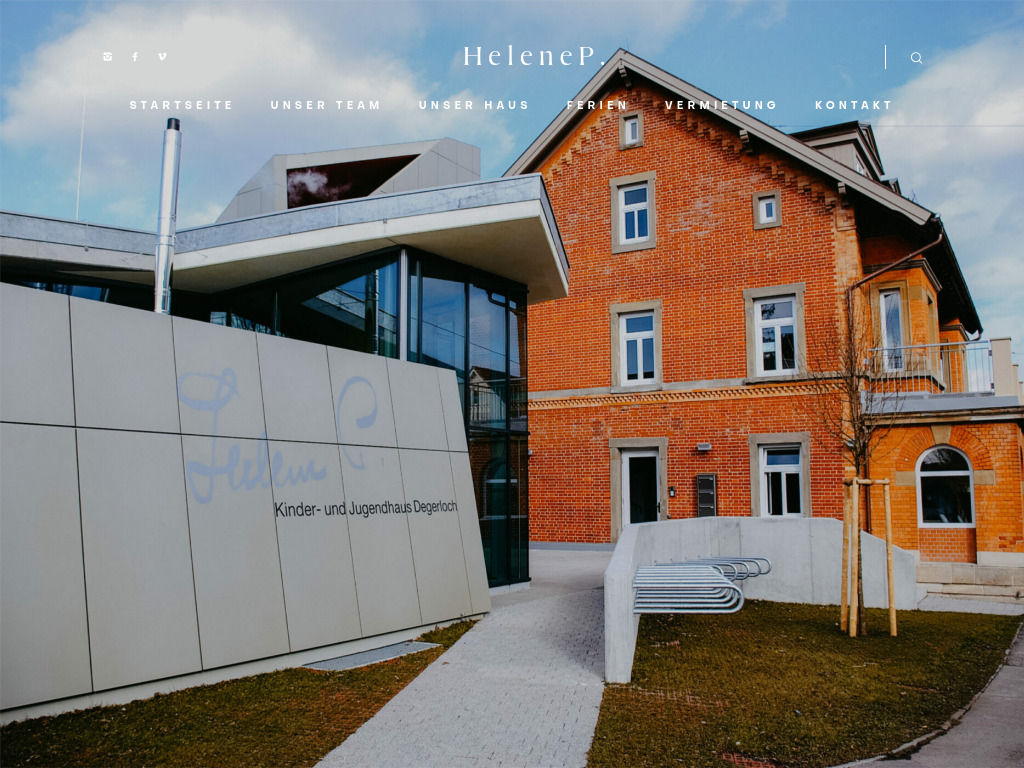 Website von HeleneP. Kinder- und Jugendhaus Degerloch in Stuttgart