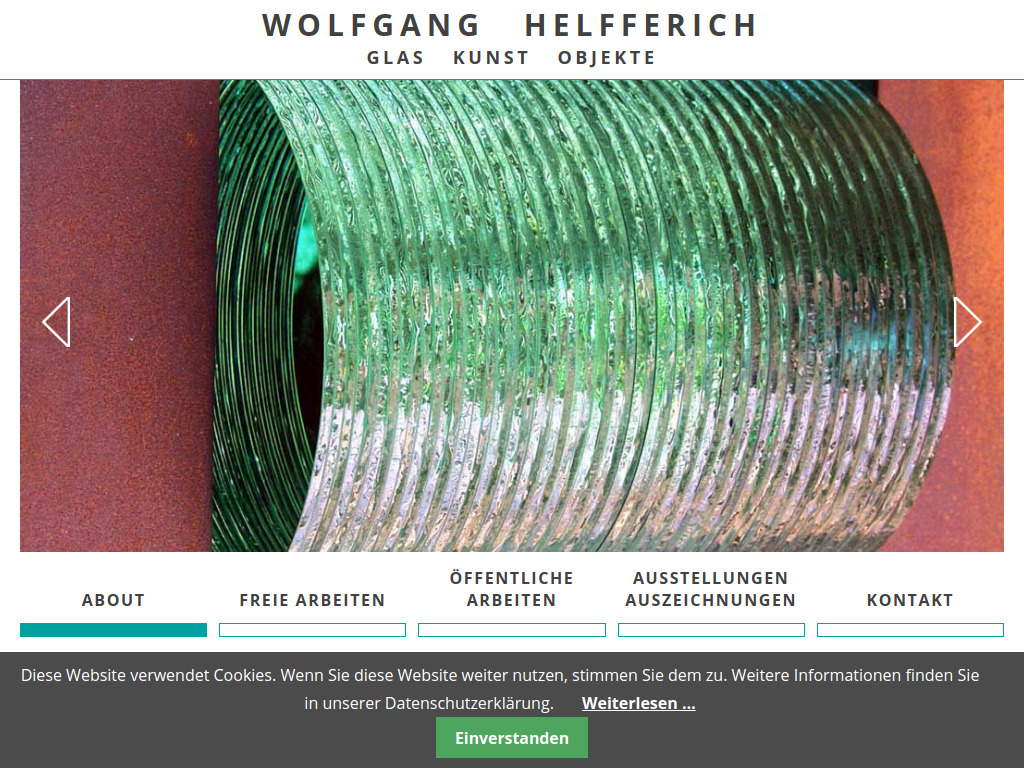 Website von Wolfgang Helfferich in Neustadt an der Weinstraße