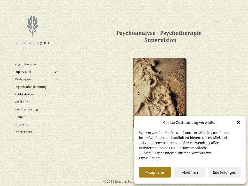 Website von Helga E. Bamberger in Kassel