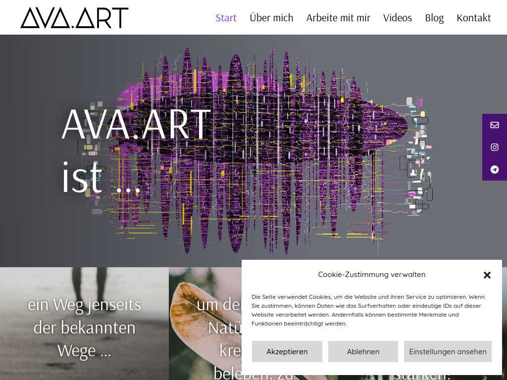 Website von Helga Dieckmann