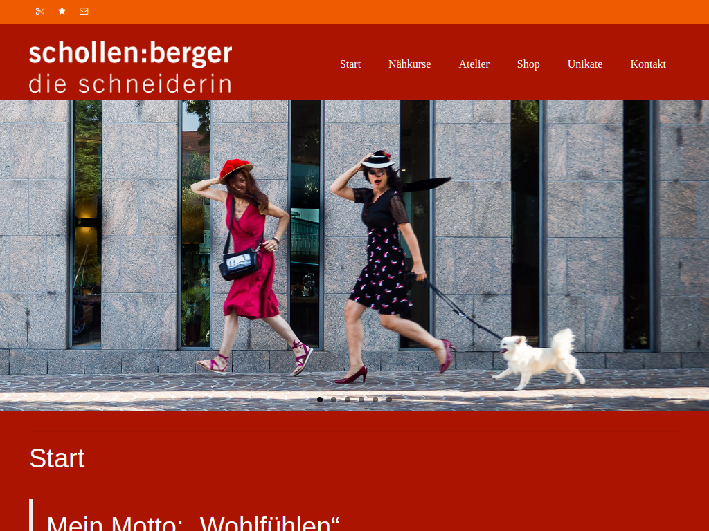 Website von Helga Schollenberger in Freiburg