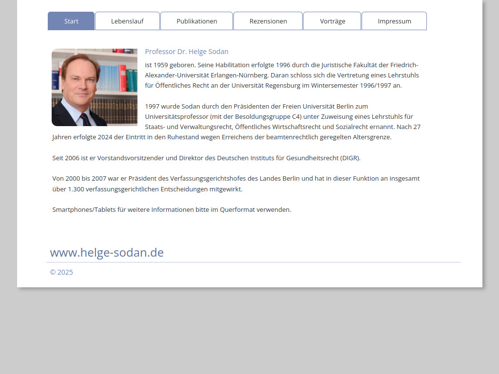 Website von index in Berlin