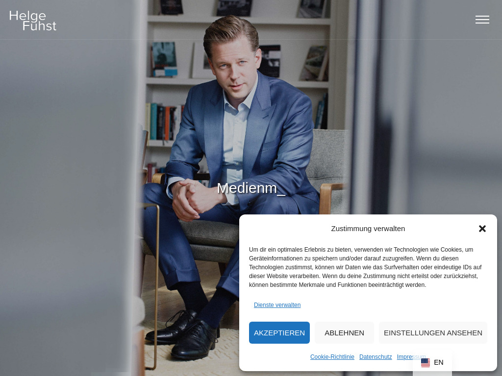 Website von Helge Fuhst in Berlin