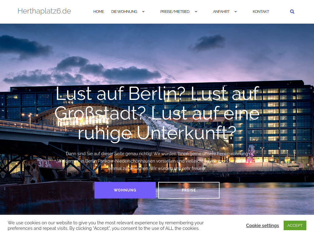 Website von Herthaplatz6.de in Berlin
telefon