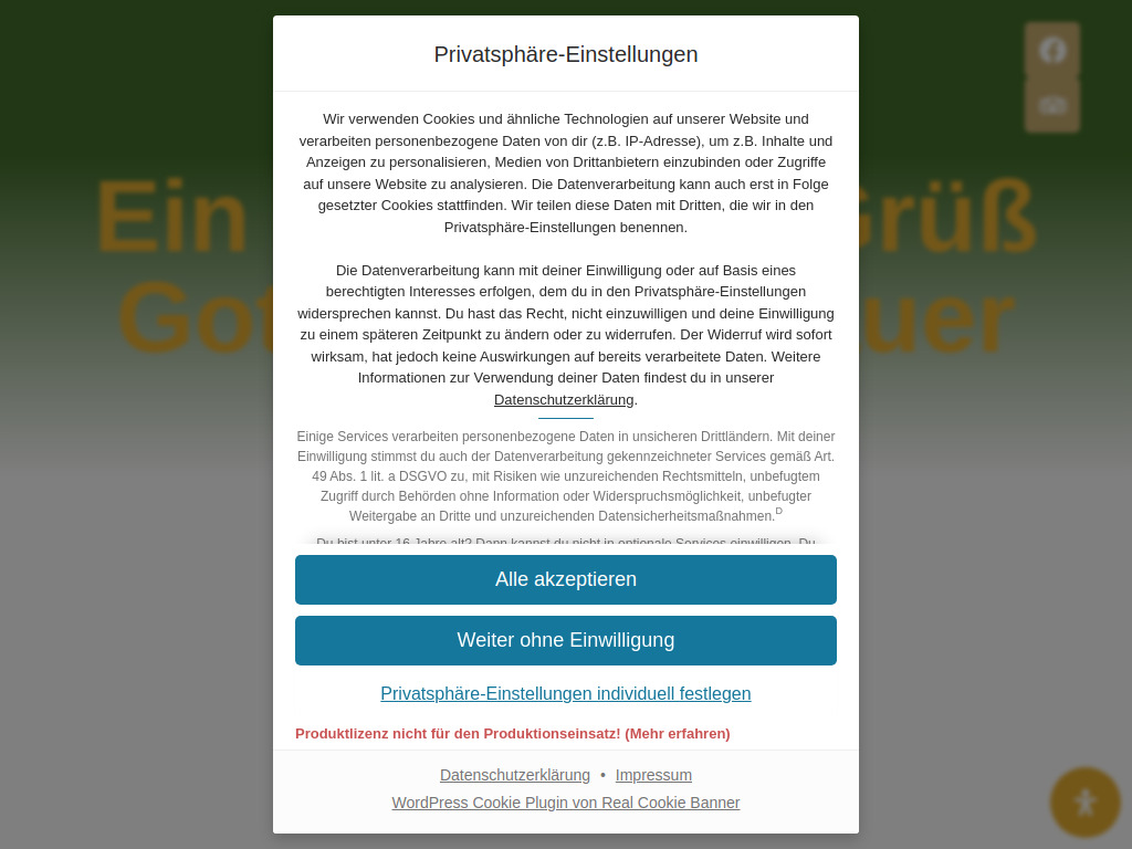 Website von Holledauer Wirtshaus in Osseltshausen