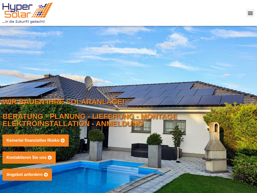 Website von HyperSolar GbR in Delitzsch