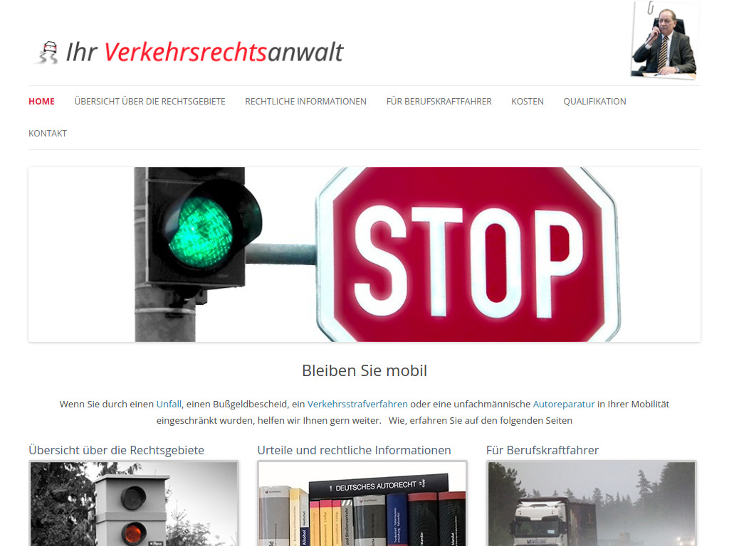 Website von Kanzlei Hofmeister in Arnstadt