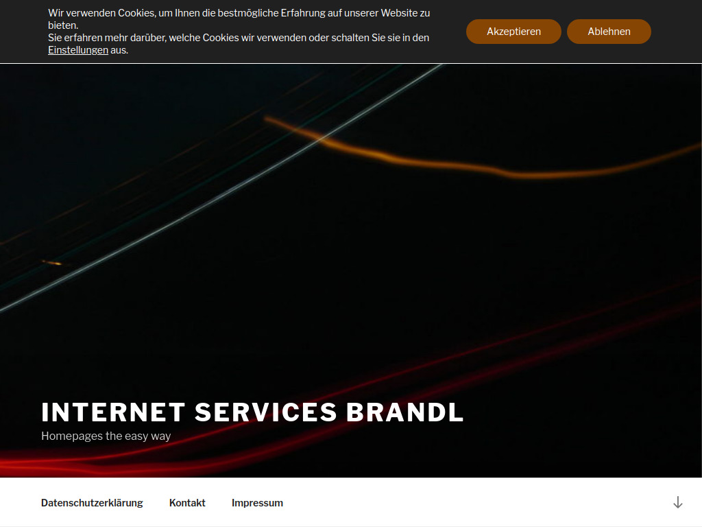 Website von Internet Services Brandl in Lauf a.d.Pegnitz