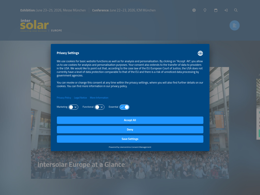 Website von Solar Promotion GmbH in Pforzheim