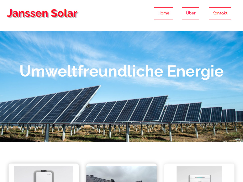 Website von Jann-Uwe Janssen in Wittmund