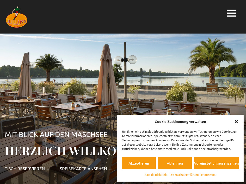 Website von Baum Hotelbetriebe GmbH in Hannover