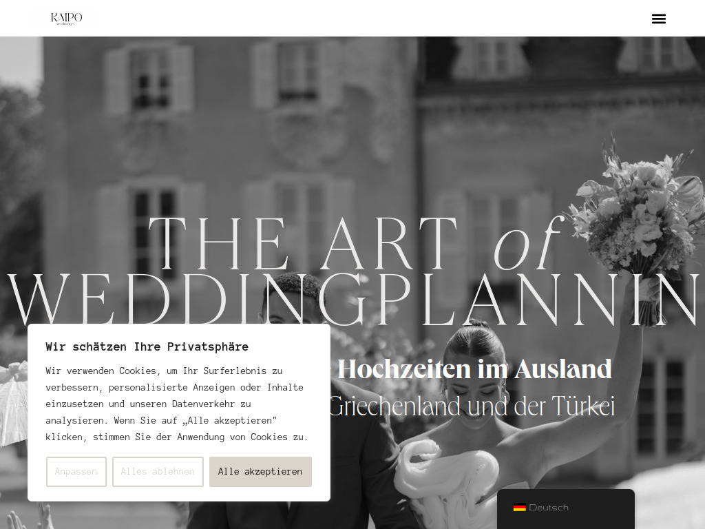 Website von Kaipo Events in Lilienthal