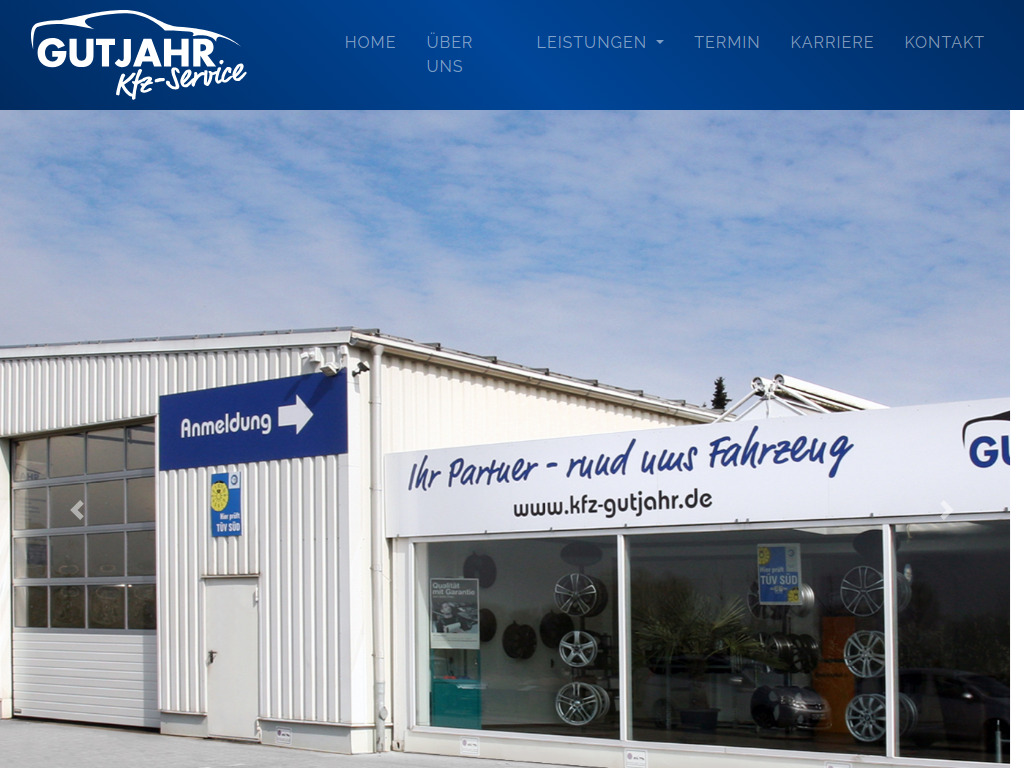 Website von Fahrzeugservice Gutjahr in Altlußheim