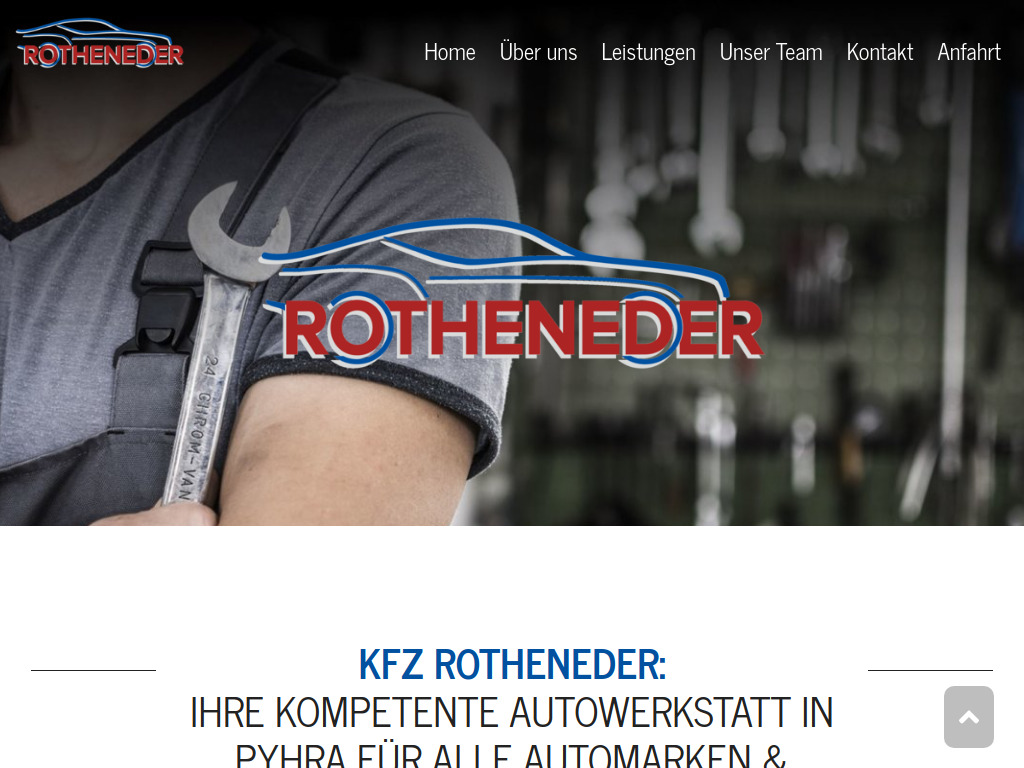 Website von Rotheneder GmbH in Pyhra