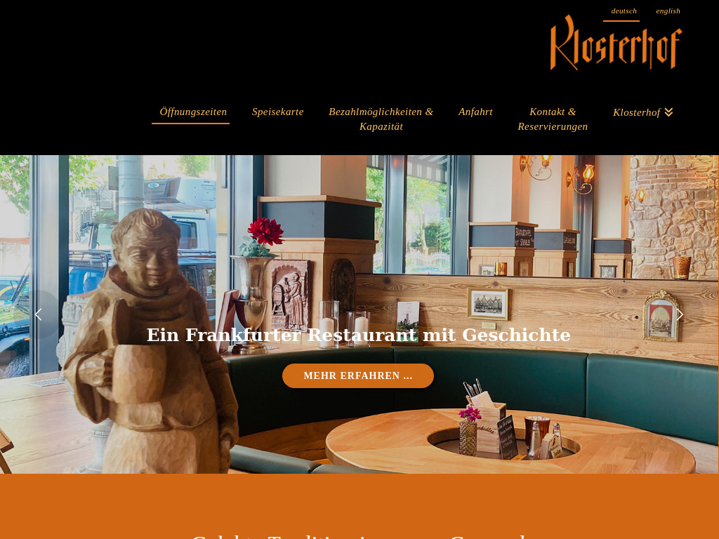 Website von MLS Gastronomie GmbH in Frankfurt am Main
