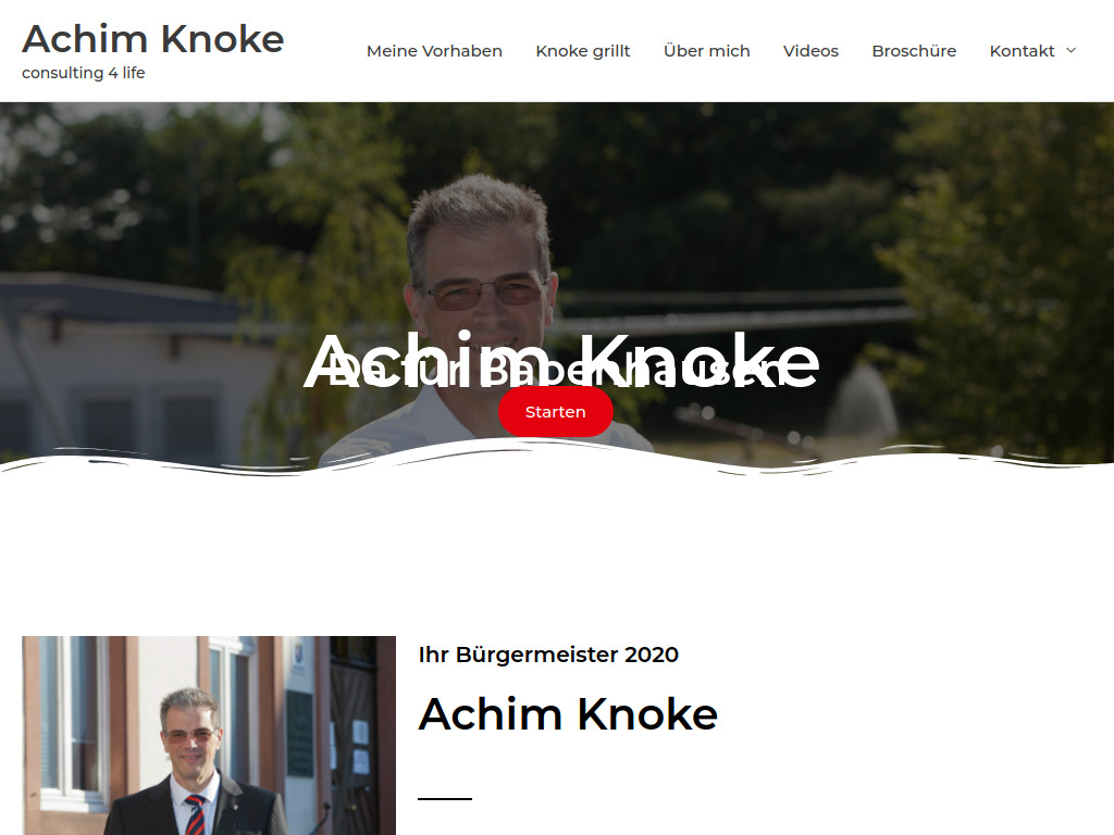 Website von Achim Knoke