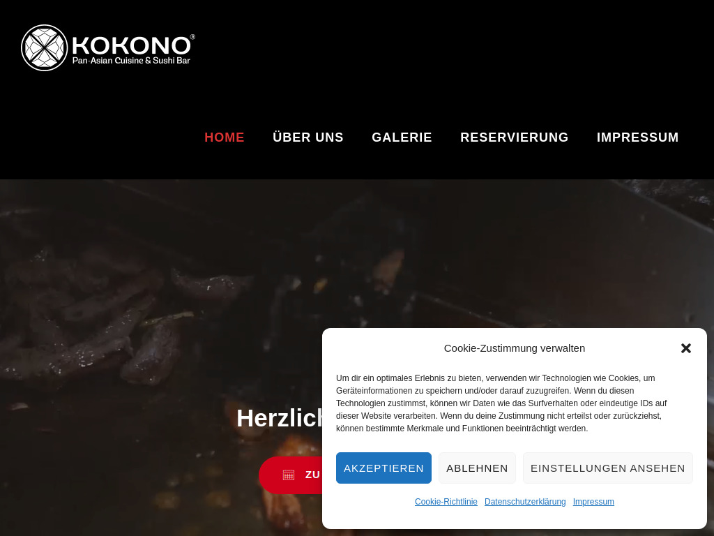 Website von KOKONO Holding GmbH in Wuppertal