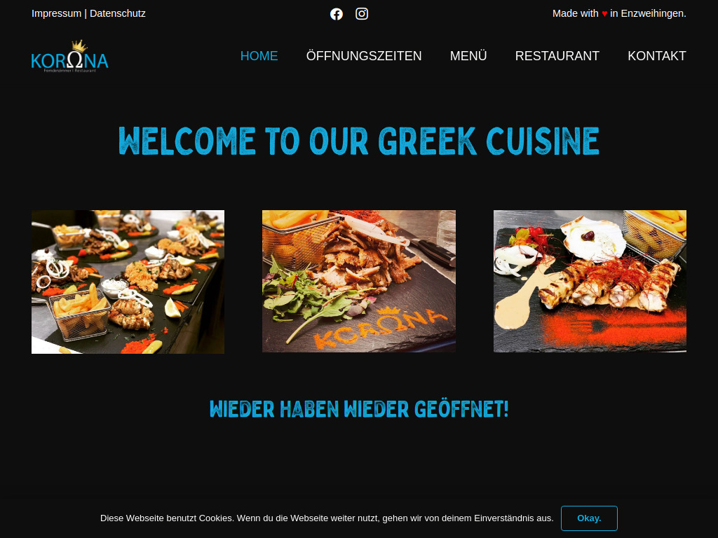 Website von Maria Terzidou in Vaihingen an der Enz