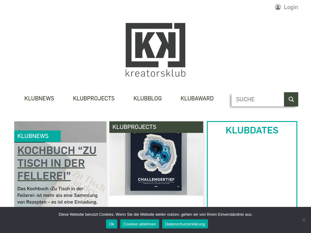 Website von Römerturm Feinstpapier GmbH & Co. KG in Kerpen