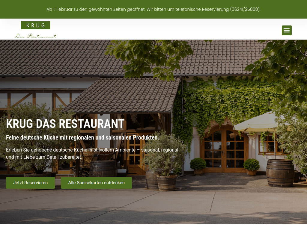 Website von Hermann Krug in Lampertheim